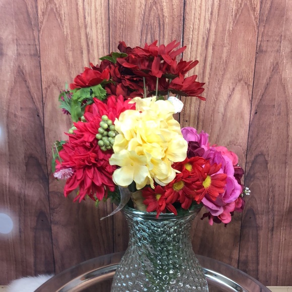 Bundle New Ashland Artificial Flowers Bouquets Lot